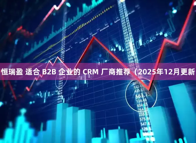 恒瑞盈 适合 B2B 企业的 CRM 厂商推荐（2025年12月更新